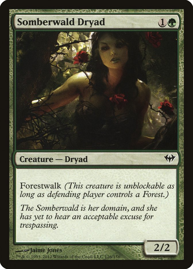 Somberwald Dryad [Dark Ascension] | Total Play