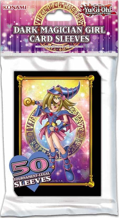 Card Sleeves 50-pack (Dark Magician Girl) | Total Play
