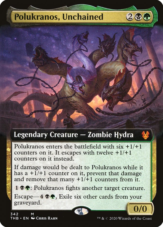 Polukranos, Unchained (Extended Art) [Theros Beyond Death] | Total Play