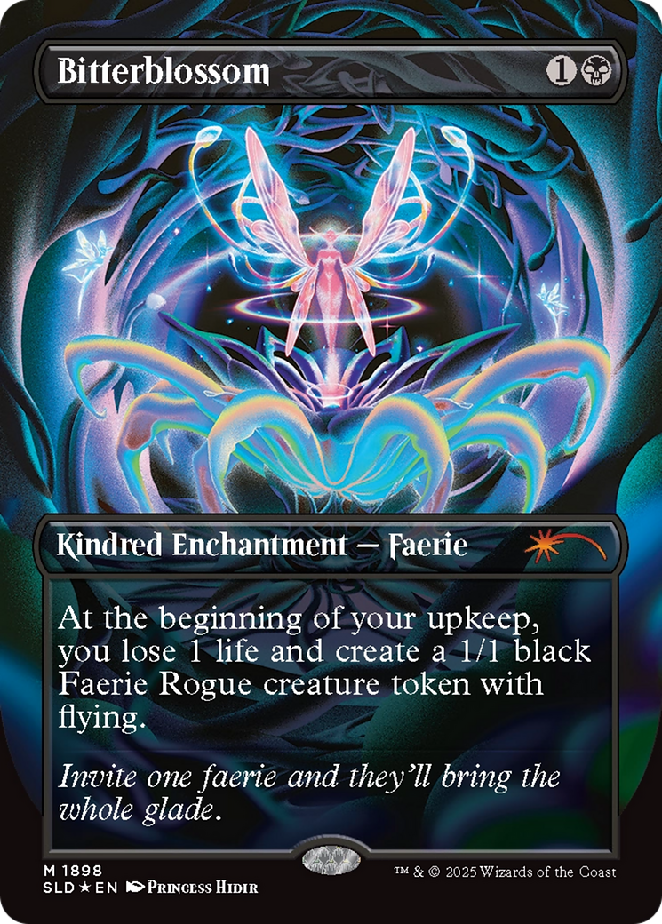 Bitterblossom (Double Rainbow Foil) [Secret Lair Drop Series] | Total Play