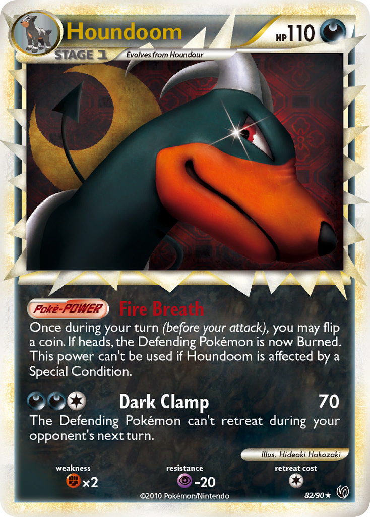 Houndoom (82/90) [HeartGold & SoulSilver: Undaunted] | Total Play