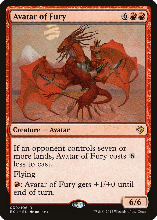 Avatar of Fury [Archenemy: Nicol Bolas] | Total Play