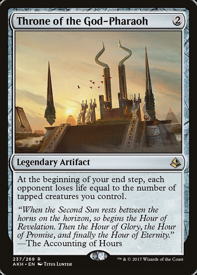 Throne of the God-Pharaoh [Amonkhet] | Total Play