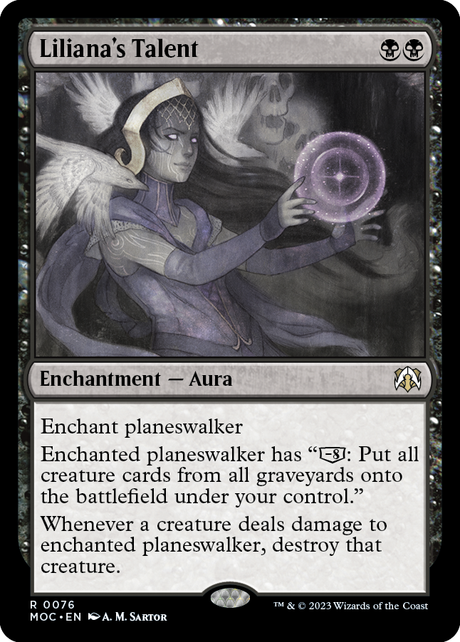 Liliana's Talent [March of the Machine Commander] | Total Play