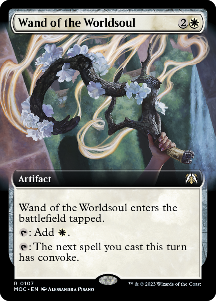 Wand of the Worldsoul (Extended Art) [March of the Machine Commander] | Total Play