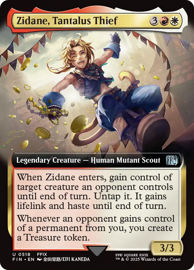 Zidane, Tantalus Thief (Extended Art) [FINAL FANTASY] | Total Play