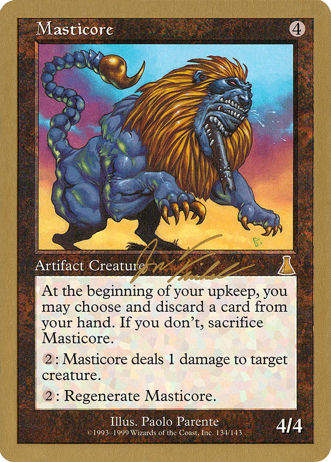 Masticore (Jon Finkel) [World Championship Decks 2000] | Total Play