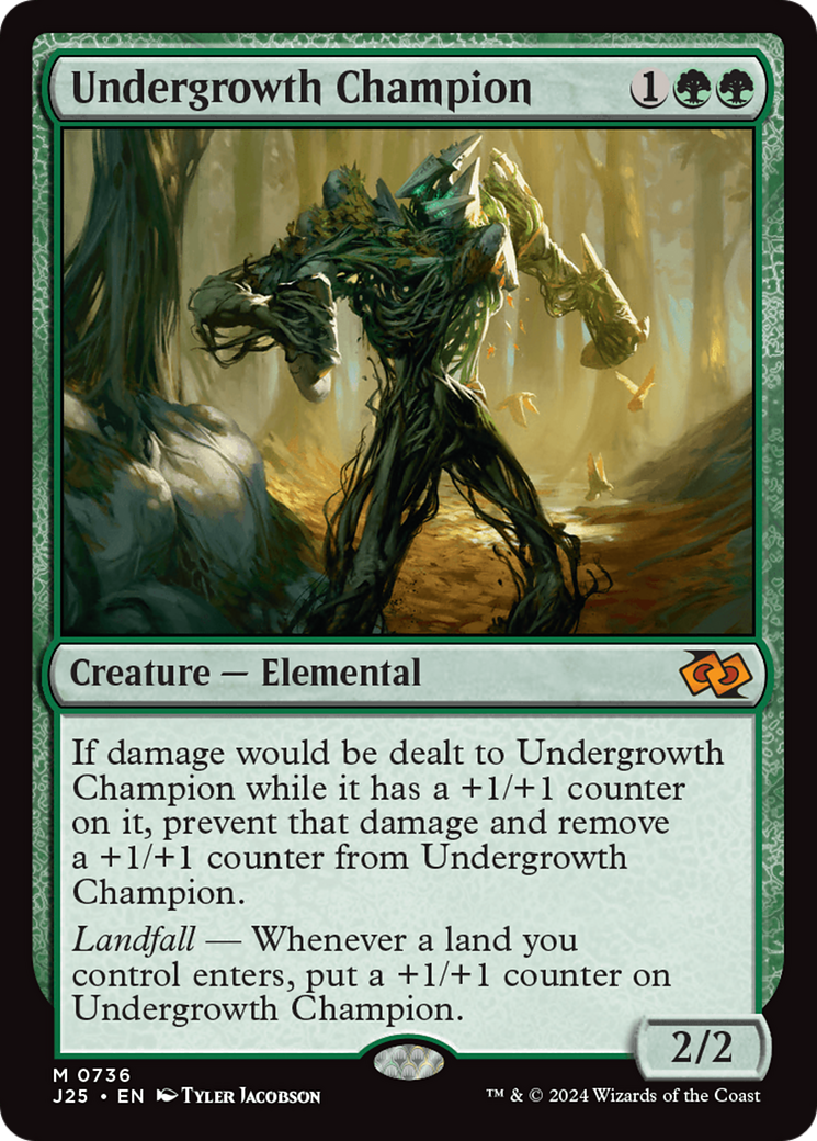 Undergrowth Champion [Foundations Jumpstart] | Total Play