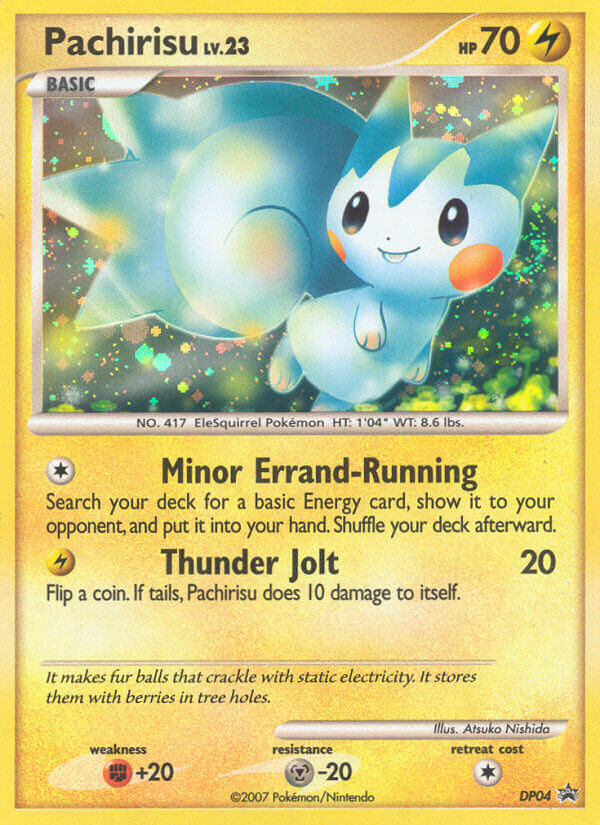 Pachirisu (DP04) [Diamond & Pearl: Black Star Promos] | Total Play