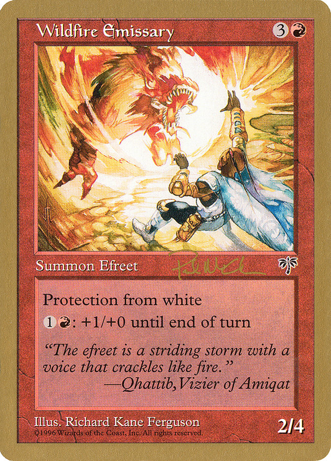 Wildfire Emissary (Paul McCabe) [World Championship Decks 1997] | Total Play