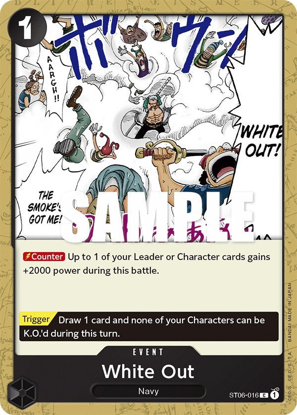 White Out [Starter Deck: Absolute Justice] | Total Play