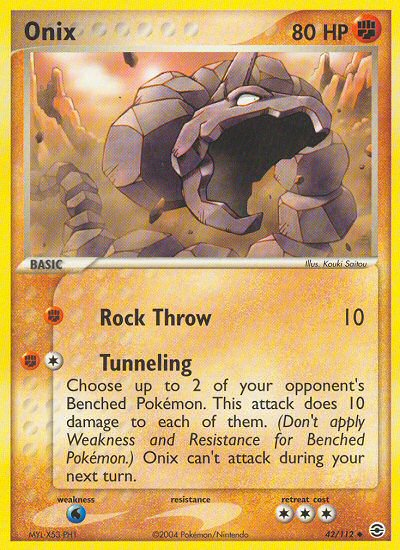 Onix (42/112) [EX: FireRed & LeafGreen] | Total Play