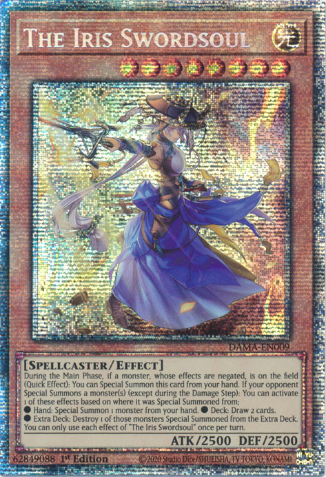 The Iris Swordsoul [DAMA-EN009] Starlight Rare | Total Play