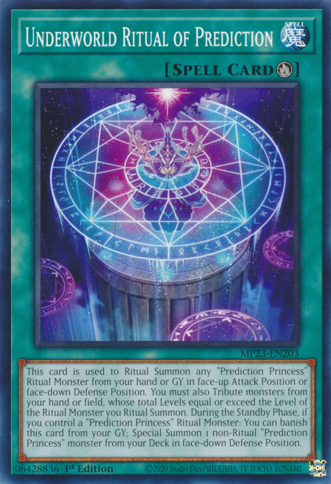 Underworld Ritual of Prediction [MP23-EN203] Common | Total Play