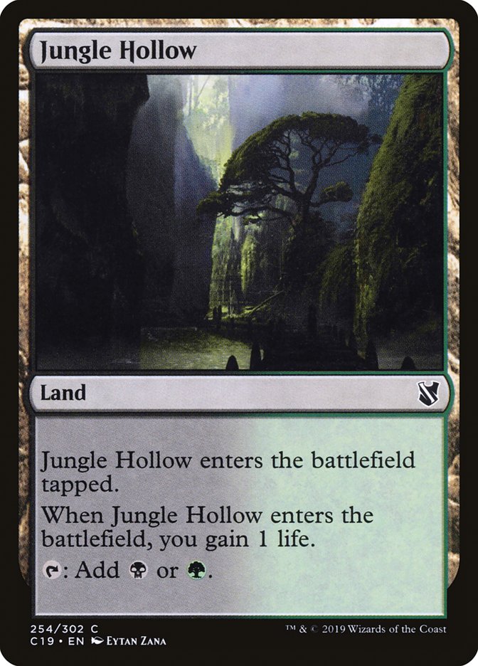 Jungle Hollow [Commander 2019] | Total Play