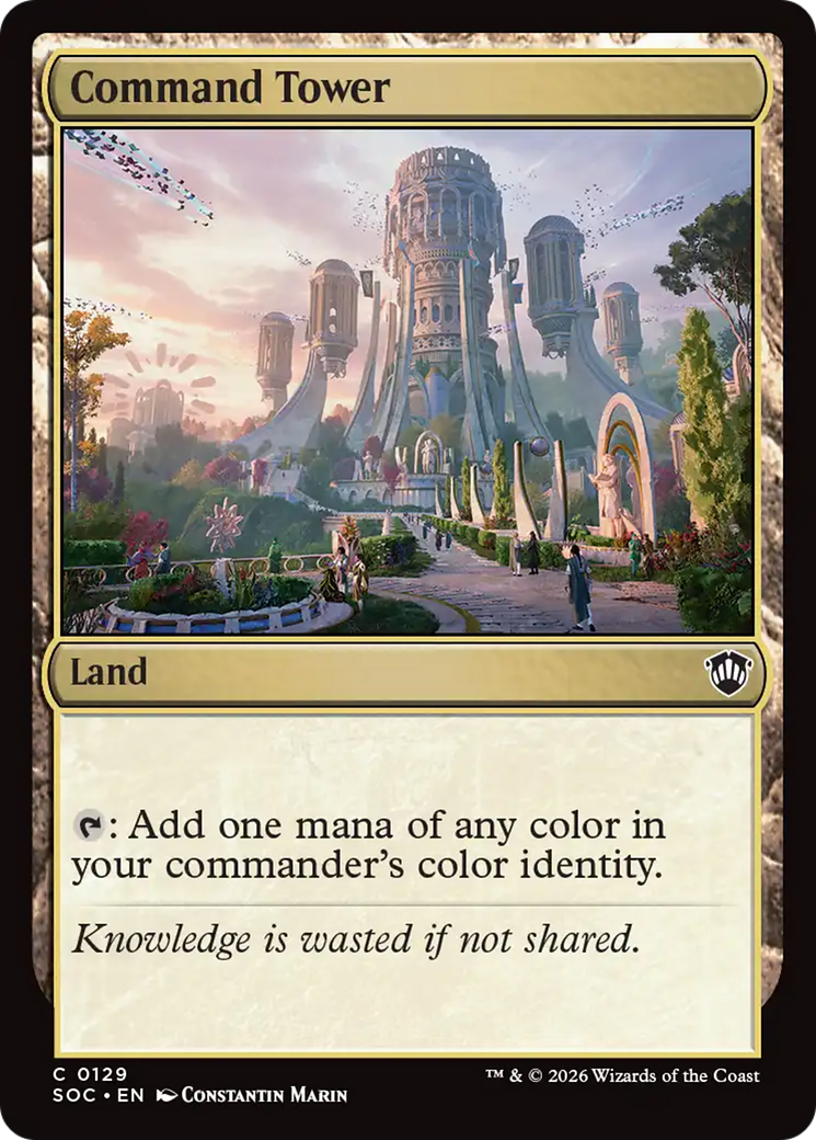 Command Tower [Secrets of Strixhaven Commander] | Total Play