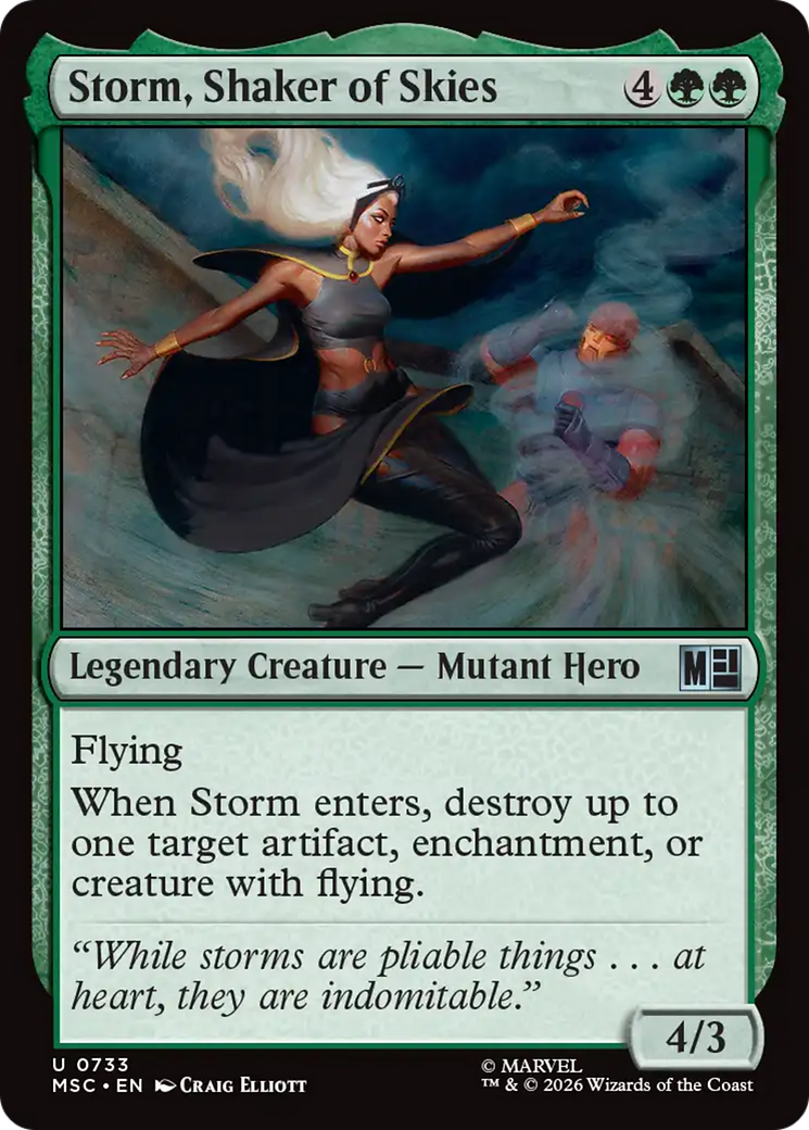 Storm, Shaker of Skies [Marvel Super Heroes Commander] | Total Play