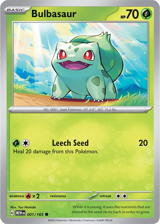 Bulbasaur (001/165) [Scarlet & Violet 151] | Total Play