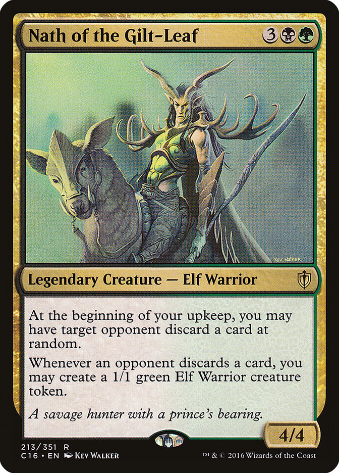 Nath of the Gilt-Leaf [Commander 2016] | Total Play