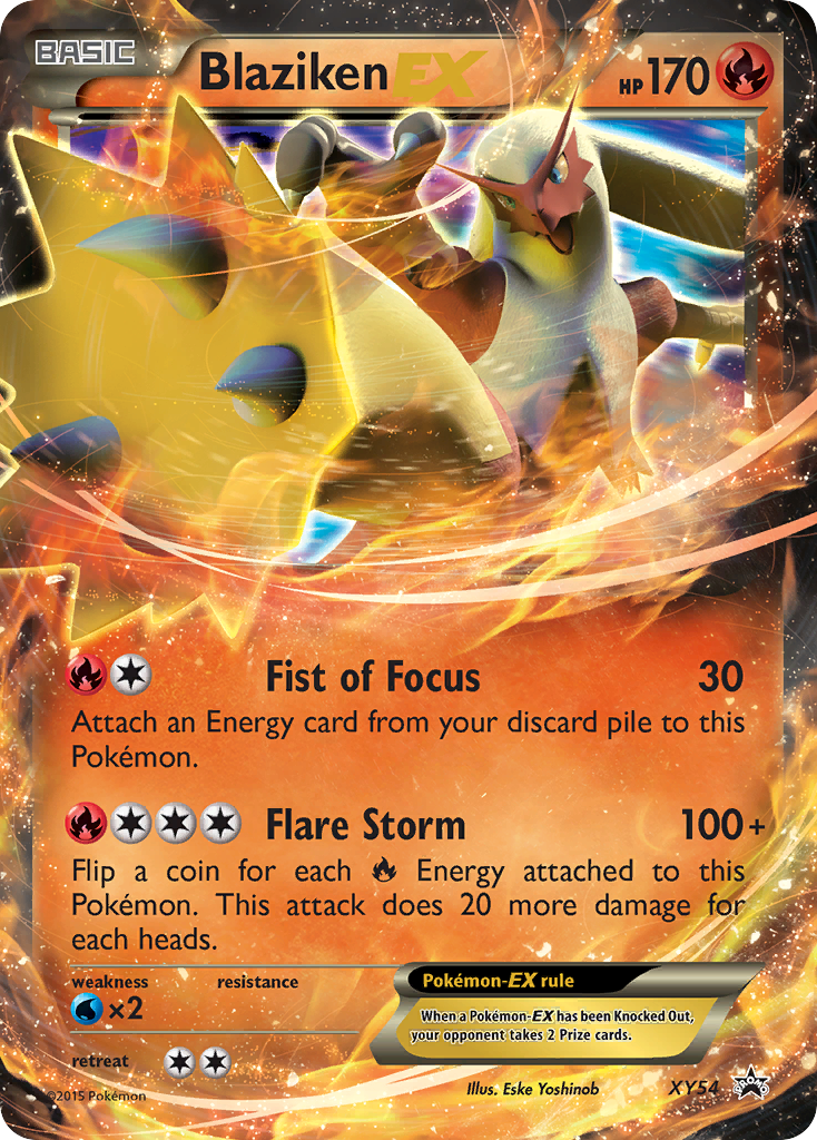 Blaziken EX (XY54) [XY: Black Star Promos] | Total Play