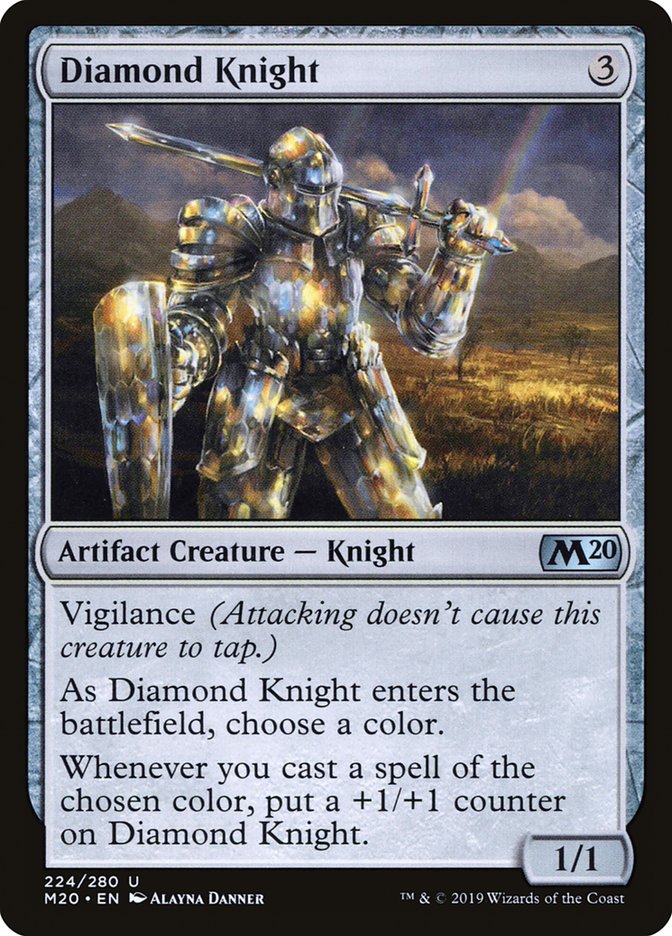 Diamond Knight [Core Set 2020] | Total Play