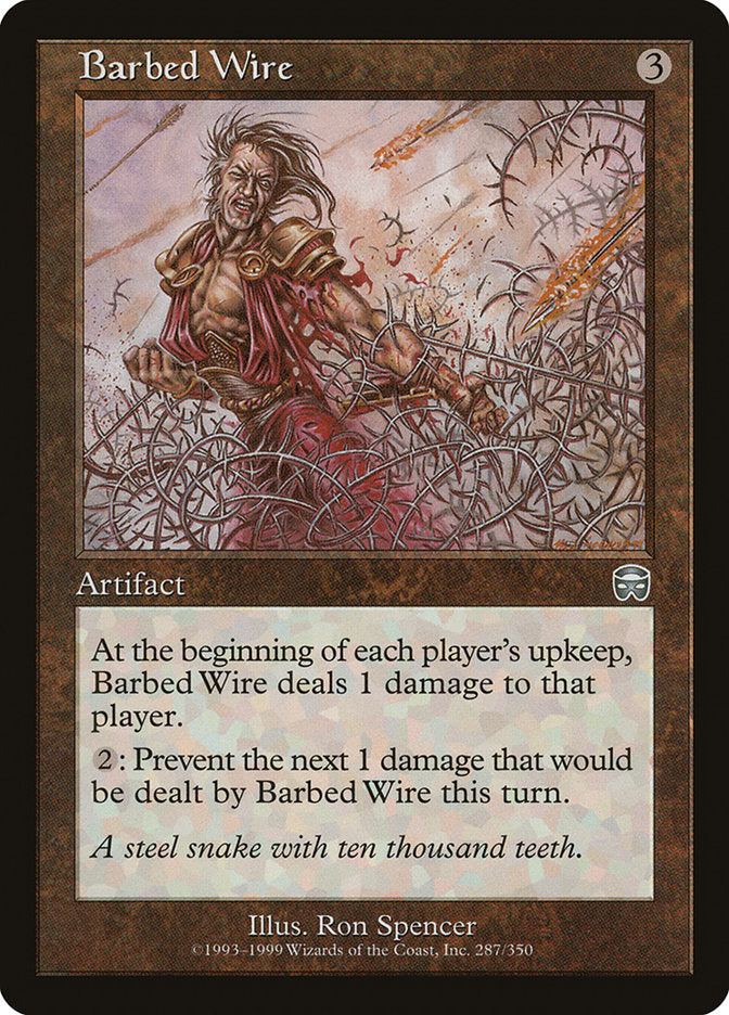 Barbed Wire [Mercadian Masques] | Total Play