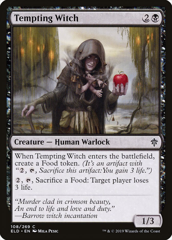 Tempting Witch [Throne of Eldraine] | Total Play