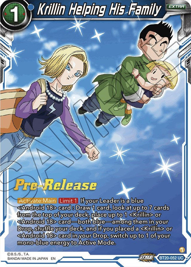 Krillin Helping His Family (BT20-052) [Power Absorbed Prerelease Promos] | Total Play