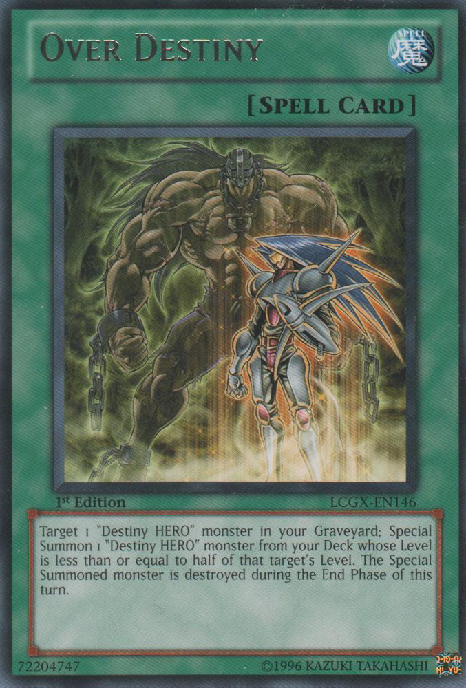Over Destiny [LCGX-EN146] Rare | Total Play