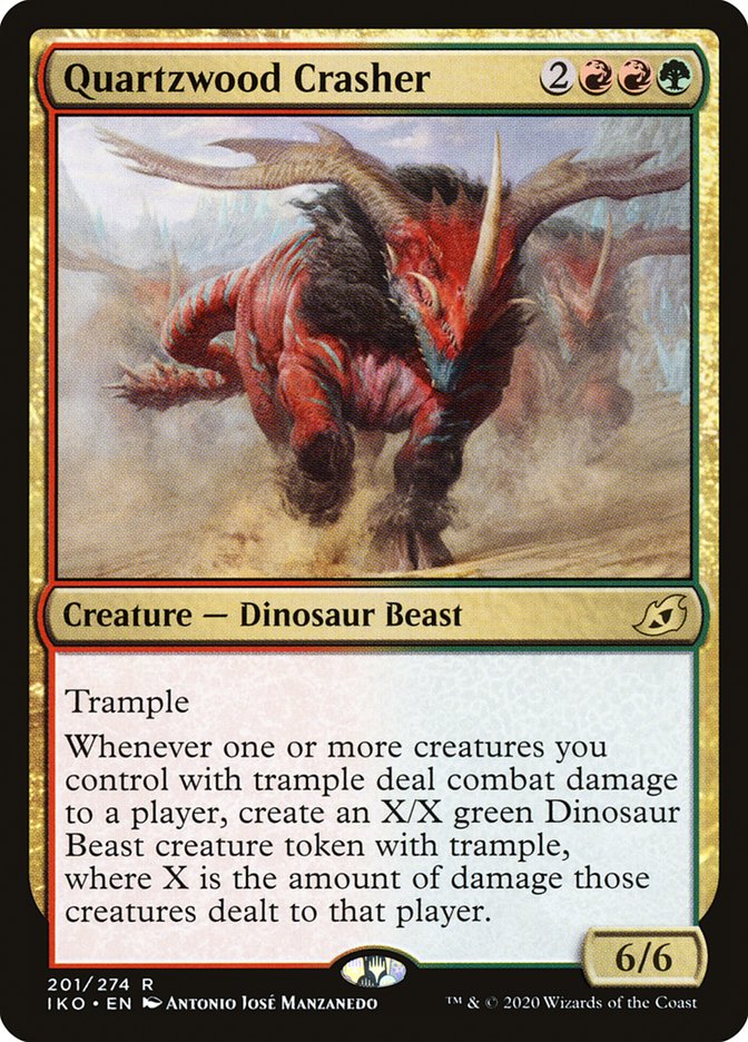 Quartzwood Crasher [Ikoria: Lair of Behemoths] | Total Play