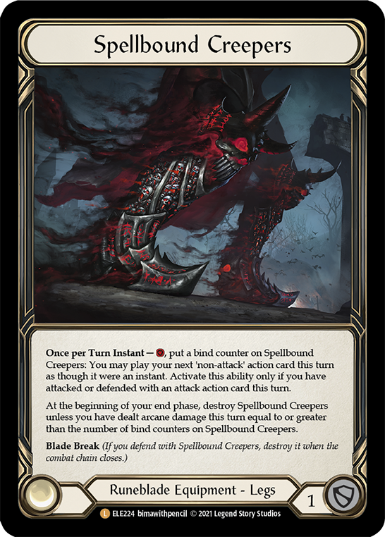 Spellbound Creepers [ELE224] (Tales of Aria)  1st Edition Cold Foil | Total Play