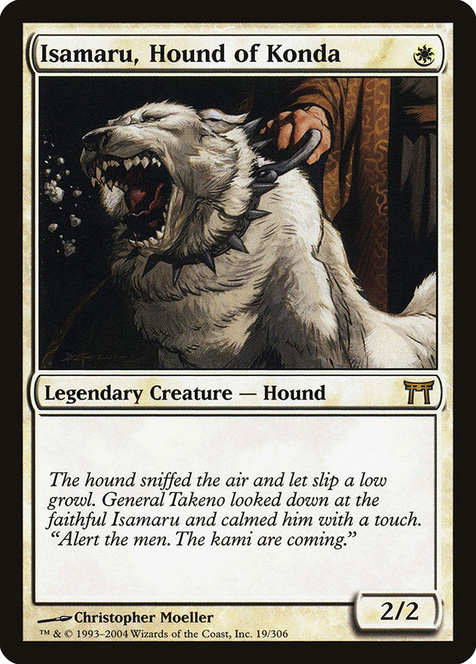 Isamaru, Hound of Konda [Champions of Kamigawa] | Total Play