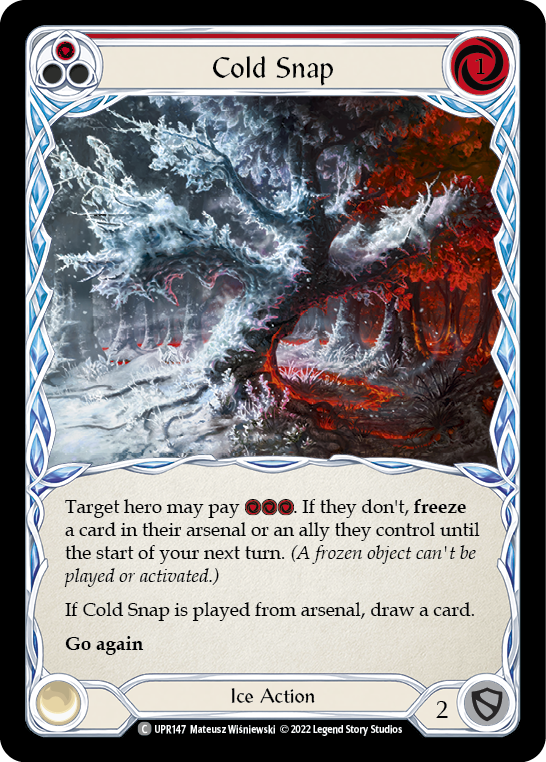 Cold Snap (Red) [UPR147] (Uprising) | Total Play