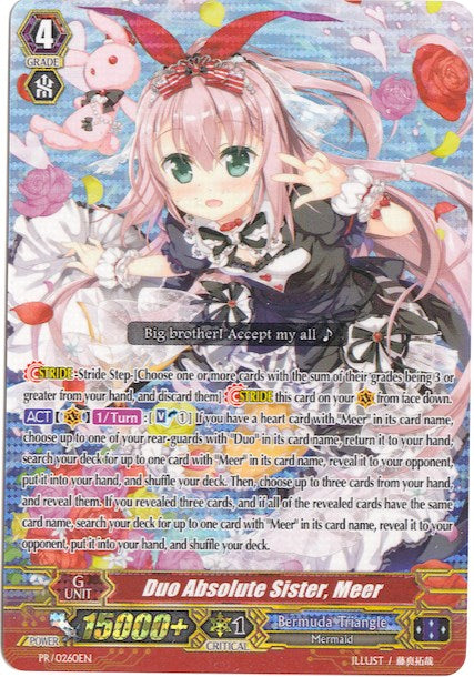 Duo Absolute Sister, Meer (PR/0260EN) [Promo Cards] | Total Play