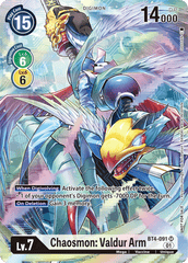 Chaosmon: Valdur Arm [BT4-091] (1-Year Anniversary Box Topper) [Promotional Cards] | Total Play