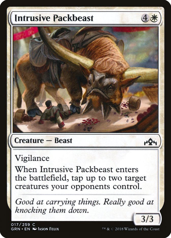 Intrusive Packbeast [Guilds of Ravnica] | Total Play