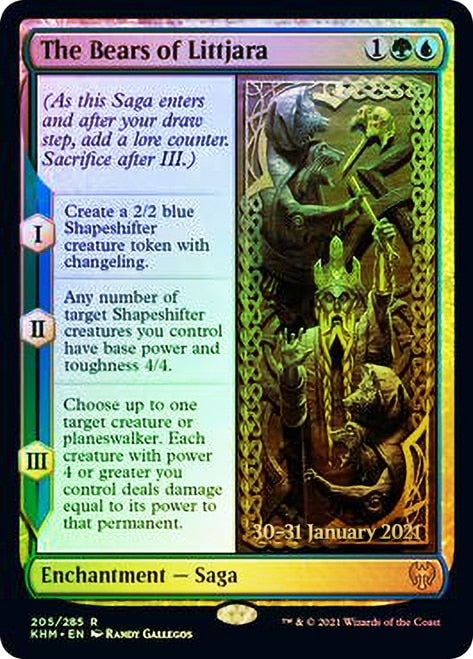The Bears of Littjara [Kaldheim Prerelease Promos] | Total Play