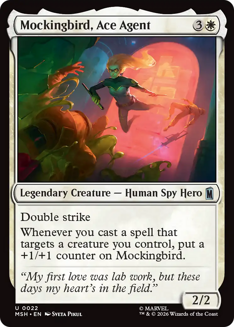 Mockingbird, Ace Agent [Marvel Super Heroes] | Total Play