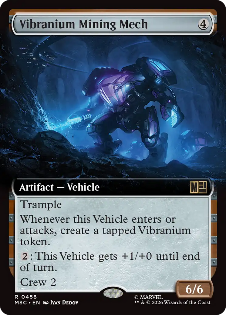 Vibranium Mining Mech (Extended Art) [Marvel Super Heroes Commander] | Total Play