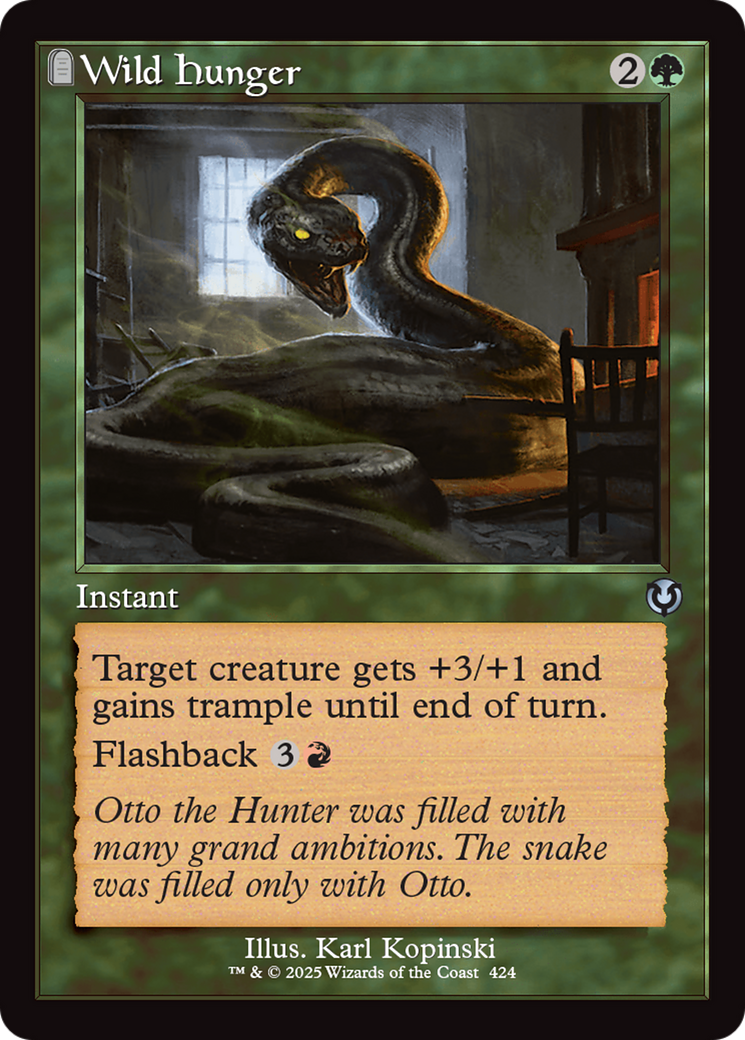 Wild Hunger (Retro Frame) [Innistrad Remastered] | Total Play