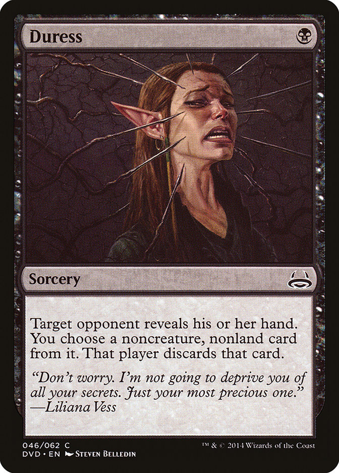 Duress (Divine vs. Demonic) [Duel Decks Anthology] | Total Play