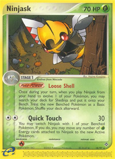 Ninjask (18/97) [EX: Dragon] | Total Play