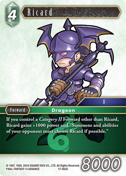 Ricard [Rebellion's Call] | Total Play