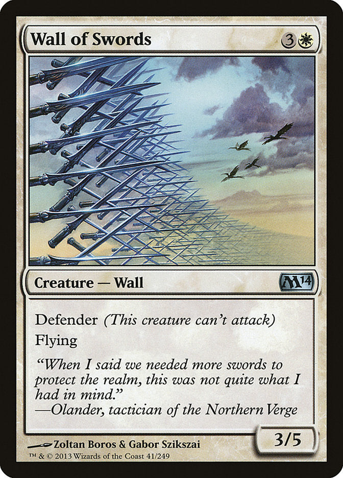 Wall of Swords [Magic 2014] | Total Play