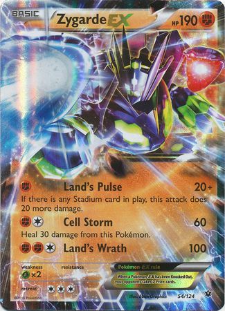 Zygarde EX (54/124) (Jumbo Card) [XY: Fates Collide] | Total Play