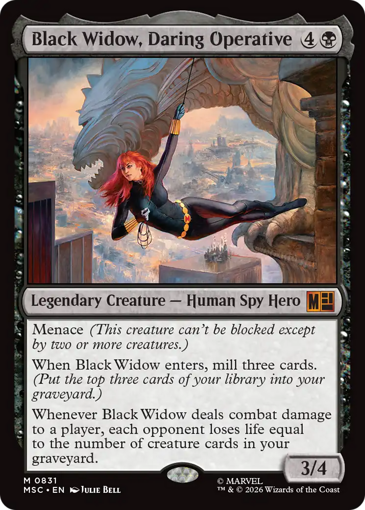 Black Widow, Daring Operative [Marvel Super Heroes Commander] | Total Play