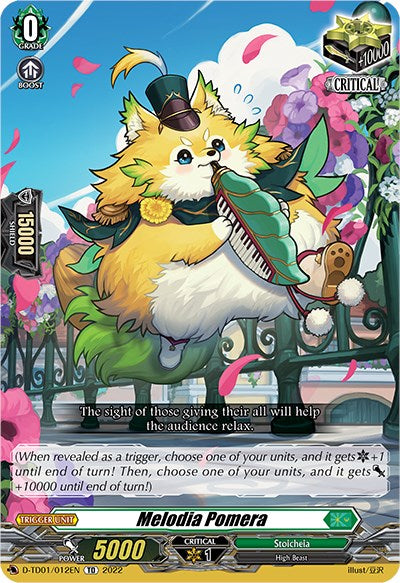 Melodia Pomera (D-TD01/012EN) [Urara Haneyama -Bandmaster of Blossoming Bonds-] | Total Play
