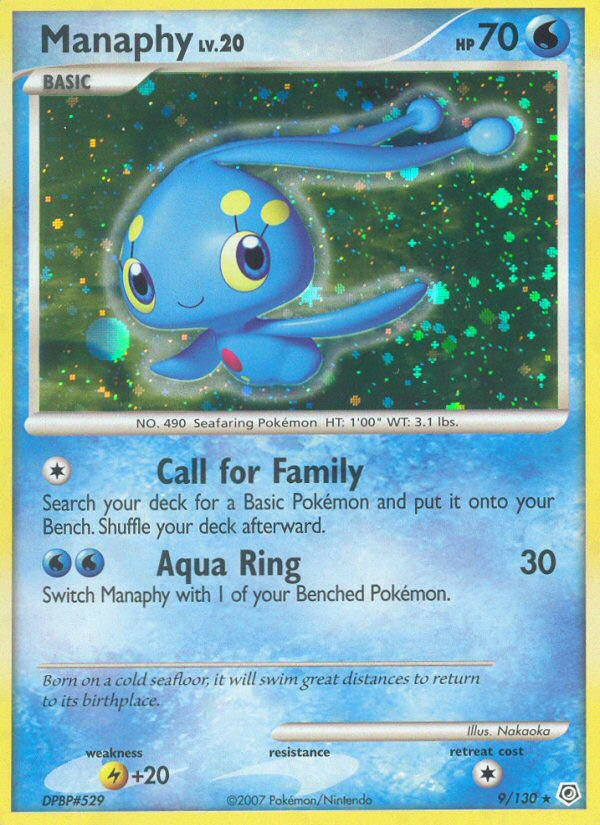 Manaphy (9/130) [Diamond & Pearl: Base Set] | Total Play