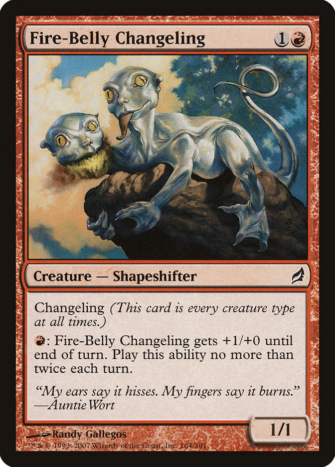 Fire-Belly Changeling [Lorwyn] | Total Play