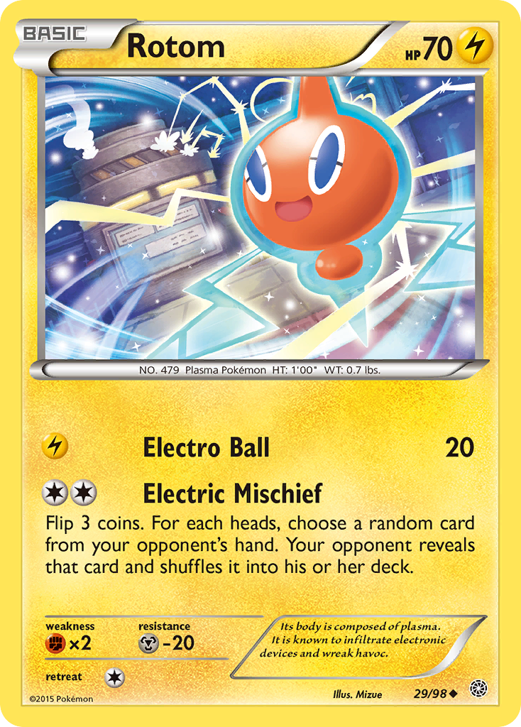 Rotom (29/98) [XY: Ancient Origins] | Total Play